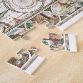 Antike historische Atlaskarte Kontinente Puzzle (Seite)