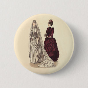 Antike Hochzeit Button