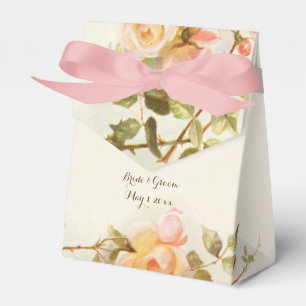 Antike Hochzeit Rosa Rose Blume Geschenkschachtel