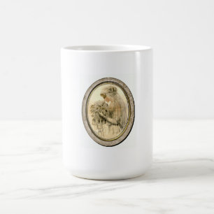 Antike Hochzeit Viktorianische Braut Tasse