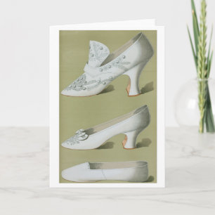 Antike Hochzeits-Schuhe - Vintager Entwurf
