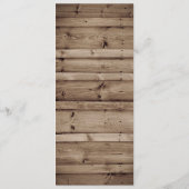 Antike Holzsortierung Programm (Rückseite)