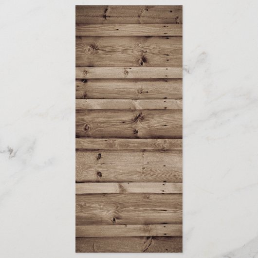 Antike Holzsortierung Programm (Rückseite)