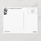 Antike Hüte Postkarte (Rückseite)