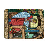 Antike Illustration eines Webstuhls des Lebens | A Magnet (Horizontal)