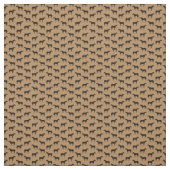 Antike Illustrierte Pferde CUSTOM HINTERGRUNDFARBE Stoff (Muster)