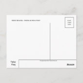 Antike Illustrierte Postkarte (Rückseite)