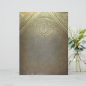 Antike Imitat Bronze mit Medallion (Stehend Vorderseite)