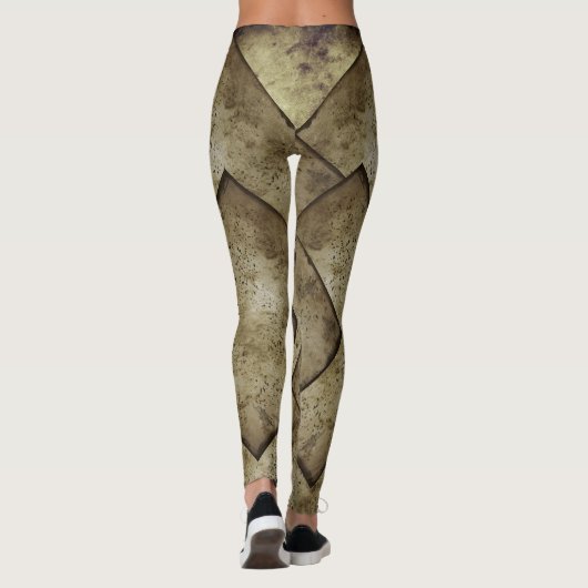 Antike in Braun Leggings (Rückseite)