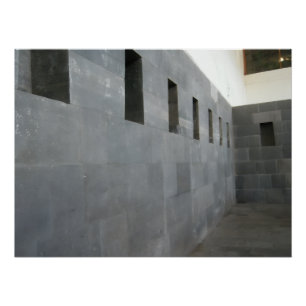 Antike Inkamauer-Architektur Druck