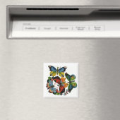 Antike Insekten oder Käfer, schöne Schmetterlinge Magnet (In Situ (Geschirrspüler))