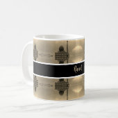 Antike Irak Bagdad Buniya-Moschee Kaffeetasse (Vorderseite Links)