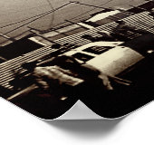 Antike Irak Bagdad Buniya-Moschee Poster (Ecke)