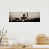 Antike Irak Bagdad Buniya-Moschee Poster (Küche)