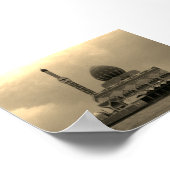 Antike Irak Bagdad Buniya-Moschee Poster (Ecke)