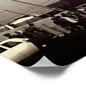 Antike Irak Bagdad Buniya-Moschee Poster (Ecke)
