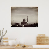 Antike Irak Bagdad Buniya-Moschee Poster (Küche)