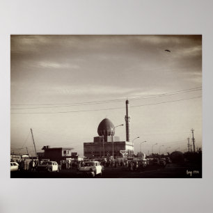 Antike Irak Bagdad Buniya-Moschee Poster