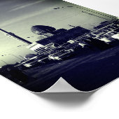 Antike Irak Bagdad Buniya-Moschee Poster (Ecke)