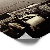 Antike Irak Bagdad Buniya-Moschee Poster (Ecke)
