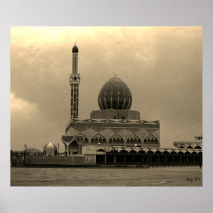 Antike Irak Bagdad Buniya-Moschee Poster