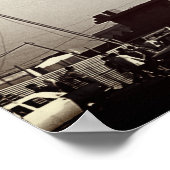 Antike Irak Bagdad Buniya-Moschee Poster (Ecke)