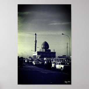 Antike Irak Bagdad Buniya-Moschee Poster