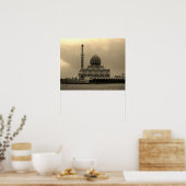 Antike Irak Bagdad Buniya-Moschee Poster (Küche)