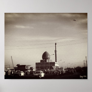 Antike Irak Bagdad Buniya-Moschee Poster