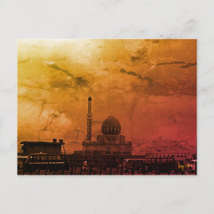 Antike Irak Bagdad Buniya-Moschee Postkarte