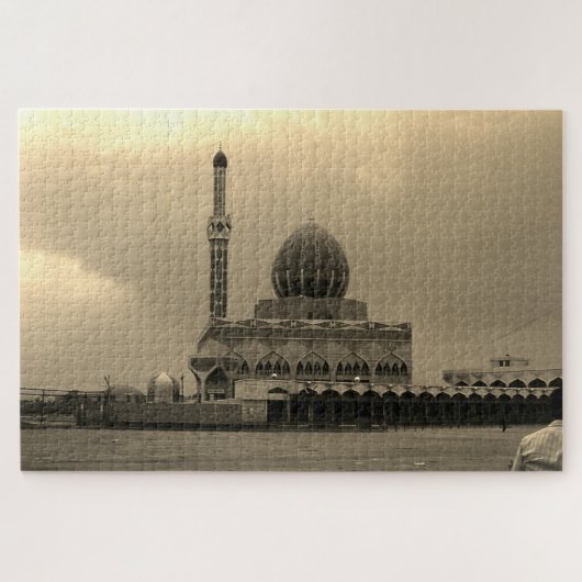 Antike Irak Bagdad Buniya-Moschee Puzzle (Horizontal)
