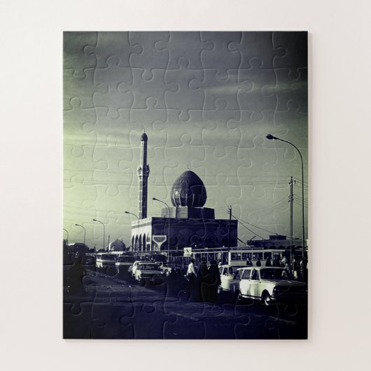 Antike Irak Bagdad Buniya-Moschee Puzzle (Vertikal)