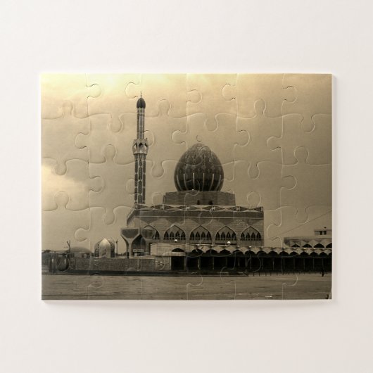 Antike Irak Bagdad Buniya-Moschee Puzzle (Horizontal)