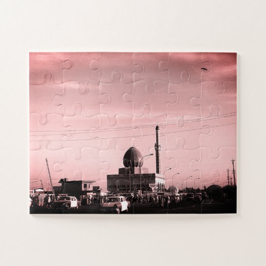 Antike Irak Bagdad Buniya-Moschee Puzzle (Horizontal)