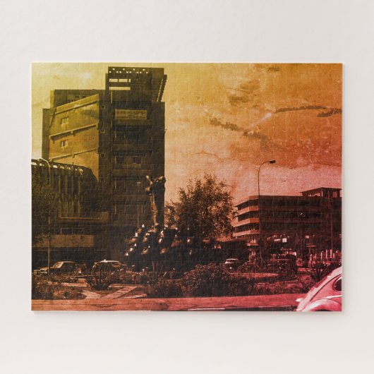 Antike Irak Bagdad Fontäne Puzzle (Horizontal)