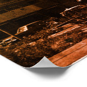 Antike Irak Bagdad-Springbrunnen Poster (Ecke)