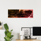 Antike Irak Bagdad-Springbrunnen Poster (Heimbüro)