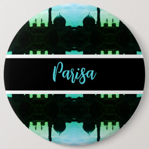 Antike Iran Ghom Fatima-Moschee Button