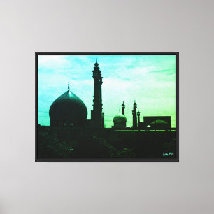 Antike Iran Ghom Fatima-Moschee Leinwanddruck