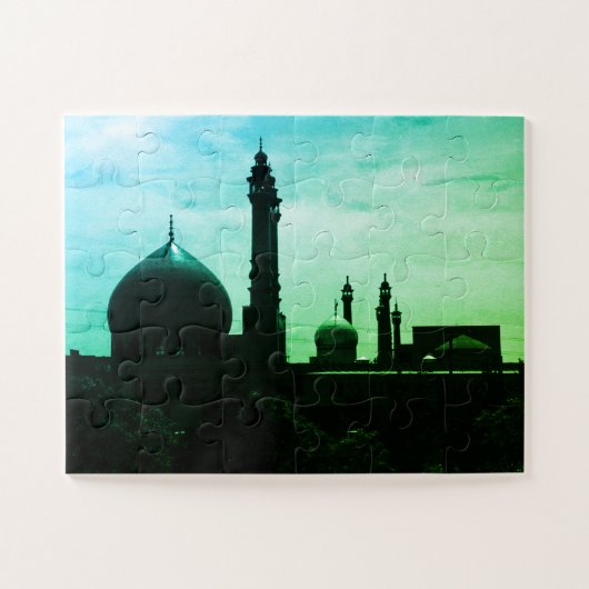 Antike Iran Ghom Fatima-Moschee Puzzle (Horizontal)