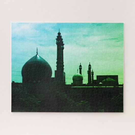 Antike Iran Ghom Fatima-Moschee Puzzle (Horizontal)
