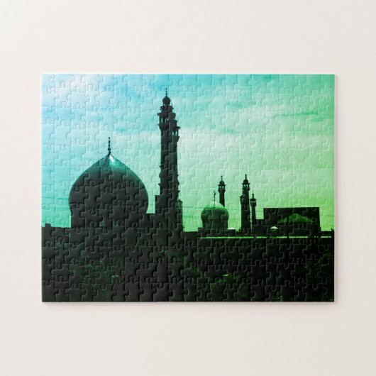 Antike Iran Ghom Fatima-Moschee Puzzle (Horizontal)