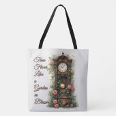 Antike Ivy Rose Standuhr Tasche (Vorderseite)