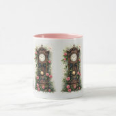 Antike Ivy Rose Standuhr Tasse (Zentrum)