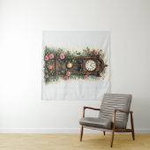 Antike Ivy Rose Standuhr Wandteppich (Beispiel (Horizontal))