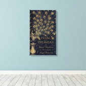 Antike Jane Austen Pride and Prejudice Peacock Leinwanddruck (Insitu (Holzboden))