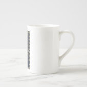 Antike Jane Austen Pride and Prejudice Peacock Porzellantasse (Rechts)