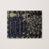 Antike Jane Austen Pride and Prejudice Peacock Puzzle (Horizontal)