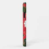 Antike Japanisch Brocade Deep Red Case-Mate iPhone Hülle (Hinten/Rechts)