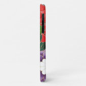 Antike Japanisch Brocade Deep Red Case-Mate iPhone Hülle (Hinten/Links)